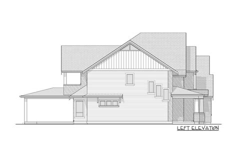 Striking European House Plan With Partially Covered Deck 270005af