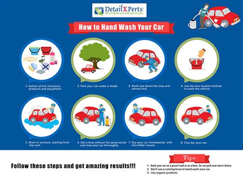 How To Hand Wash Your Car Infographic Detailxperts We Bring The