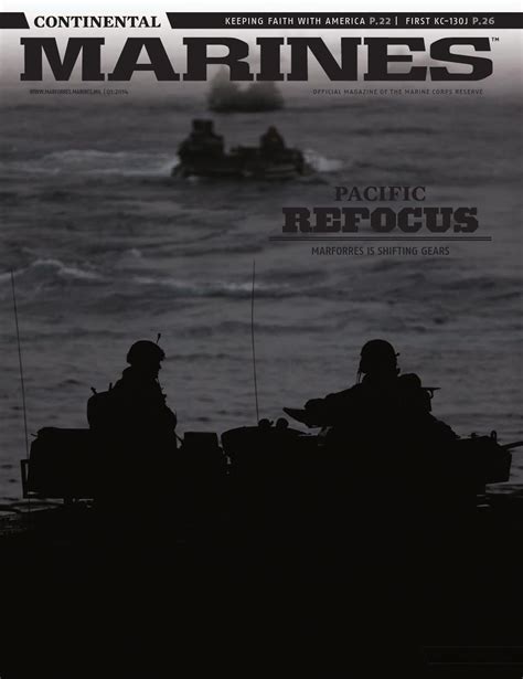 Continental Marines Magazine 1st Quarter 2014 By Marine Forces