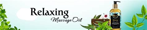 Oriental Botanics Relaxing Body Massage Oil For Pain Relief In Back