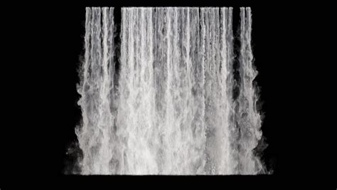 Royalty Free Waterfall Texture Seamless Loop 4k Isolated On