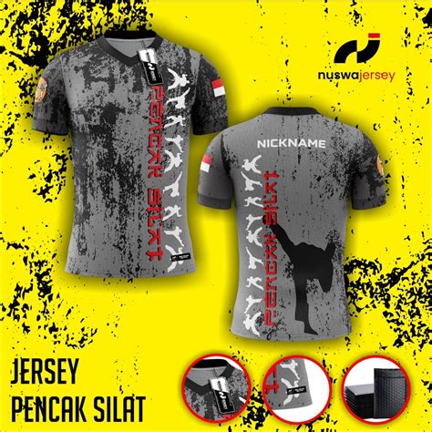 Jual JERSEY PENCAK SILAT BISA REQUEST NAMA KALIAN Indonesia Shopee