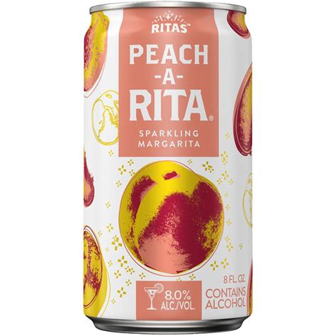 Ritas Peach A Rita Peach A Rita Peach Malt Beverage 8 Fl Oz Delivery