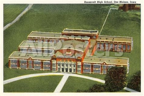 Roosevelt High School Des Moines Iowa Prints