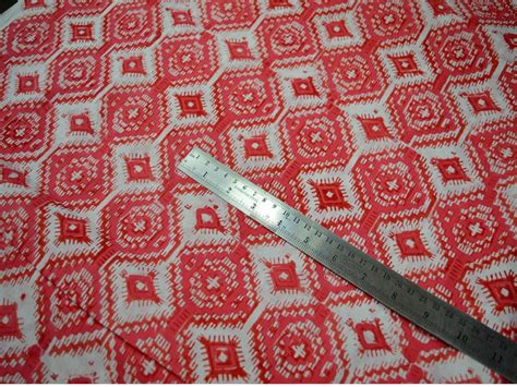 Quilting Indian Hand Block Print Soft Cotton Fabric Sold By Etsy