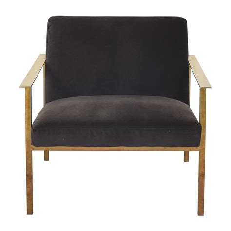 30% OFF - CB2 CB2 Cue Carbon Chair / Chairs