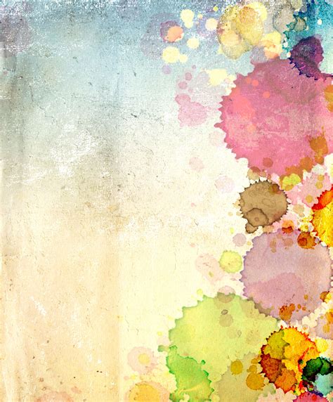 √ Watercolor Portrait Backgrounds