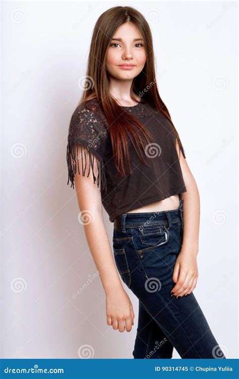 A Beautiful 13 Years Old Girl Stock Image Image Of Face Female 90314745