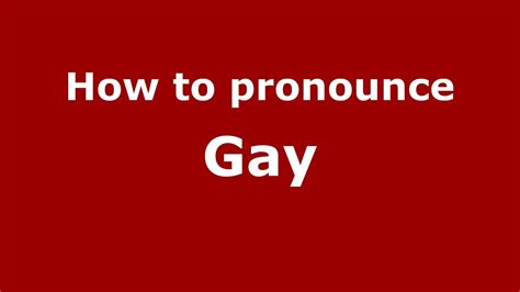 how to pronounce gay russian russia youtube
