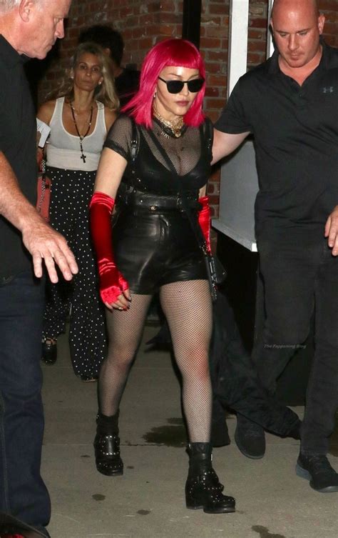 Madonna And Ahlamalik Williams Attends Madonnas New Video Release Party