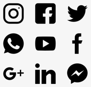 Social Media Icons PNG Images Free Transparent Social Media Icons