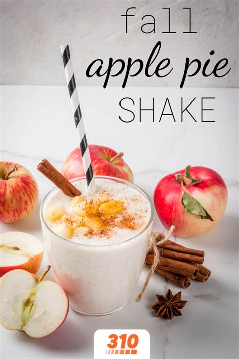 Apple Pie Shake Apple Pie Shake 310 Shake Recipes Shake Recipes