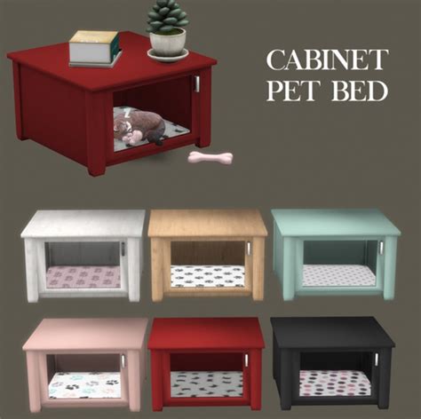 Sims 4 Dog Cc Dog Beds Dog Houses More Fandomspot Violetentertainment