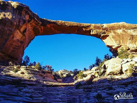 Natural Bridges National Monument Utah America Its A Much