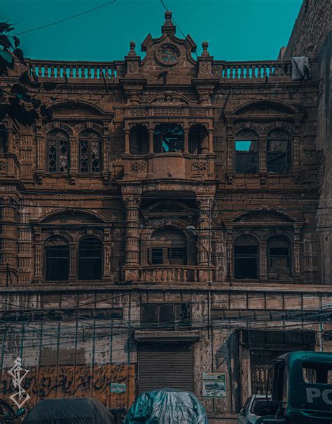 One Of The Few Remnants Of British Architecture In Karachi Pakistan