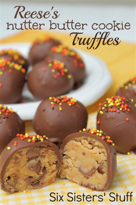 Nutter butter cookies (as stated), reese's pieces are a favorite of mine, and the occassional dark chocolate reese's cups. 50 Candy Truffle Recipes To Create At Home in the Kitchen