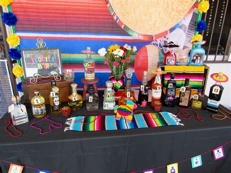Tequila Tasting 18th Birthday Party Mexican Party Party Themes
