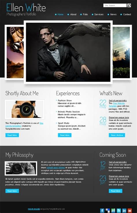 15 Amazing Free Html5 And Css3 Templates