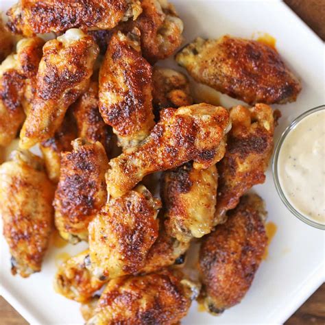 You won't feel bad indulging in them. Baked Chicken Wings - Wonderfully Crispy! | Healthy Recipes Blog | Recipe in 2020 | Chicken wing ...