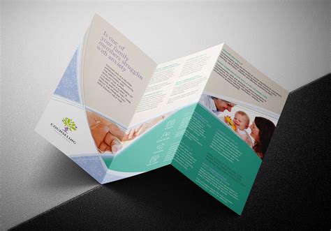 Counselling Service Tri-Fold Brochure Template in PSD, Ai & Vector ...