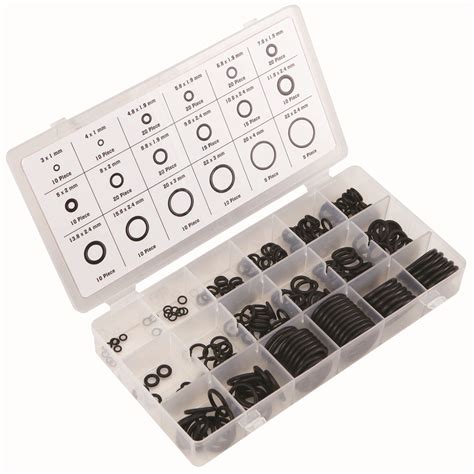 225 Piece Metric Nitrile O Ring Assortment