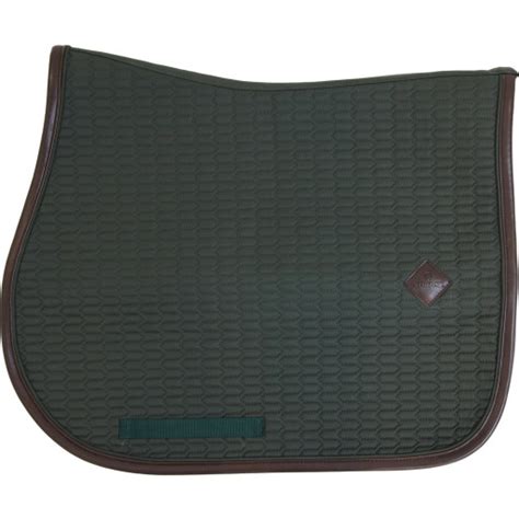 Kentucky Horsewear Jumping Saddle Pad Leather Color Edition