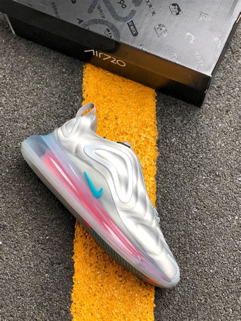 Nike Air Max 720 Wolf Greyred Orbit White Teal Nebula For Sale