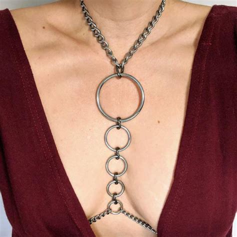 Bohemia Fashion Sexy Body Chains Jewelry Punk Gold Color With Round