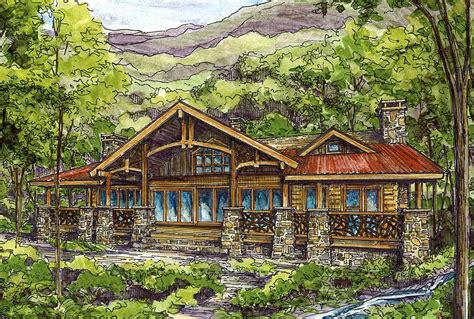Log Home Plans - Architectural Designs