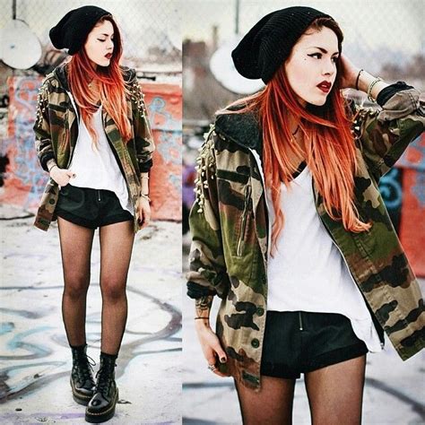 Red Hair Hipster Fashion Fashion Fashion Teenage
