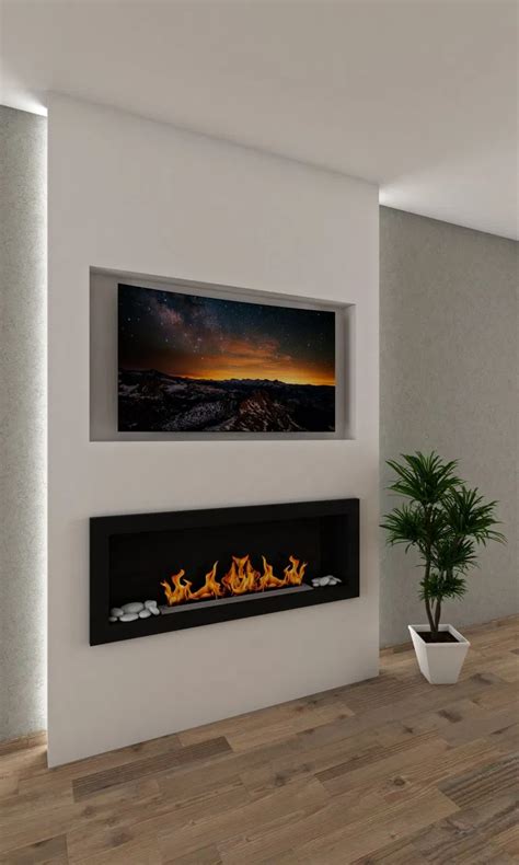 Mount Tv Above Gas Fireplace Looking For The Right Fireplace Take A