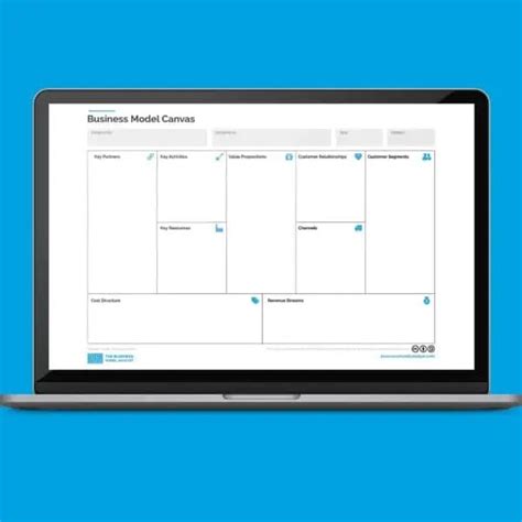 Business Model Canvas Excel Free Download Html Xresum