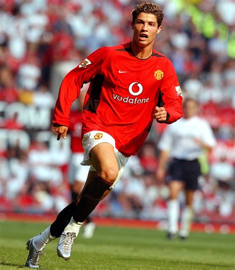 Cristiano Ronaldo Manchester United Debut