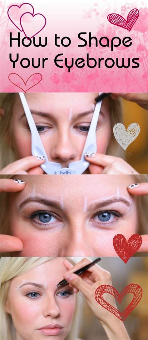 15 Ways For Beginners To Shape Their Eyebrows That Are Way Too Easy The Polka Dot Daisy