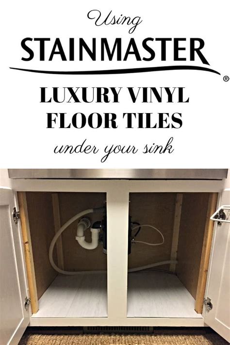 Stainmaster® resilient is style you can really live with. Under Sink Vinyl Flooring (With images) | Vinyl flooring ...