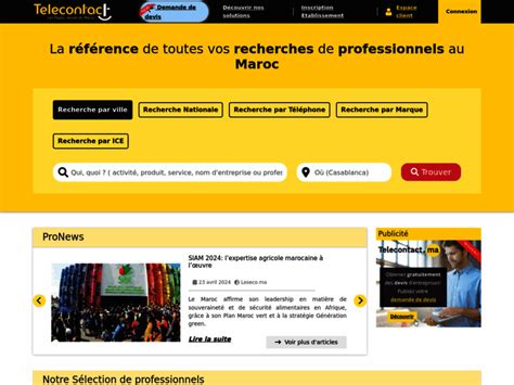 Actualiser 84 Imagen Annuaire Pages Blanches Maroc Frthptnganamst