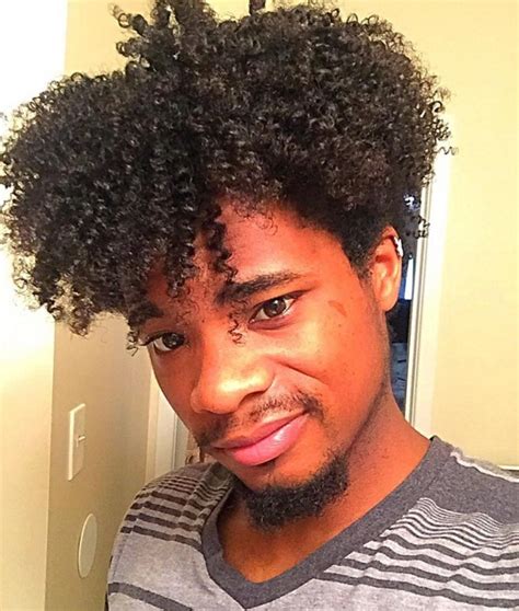 How To Get Curly Hair Black Male Hairstyle Guides