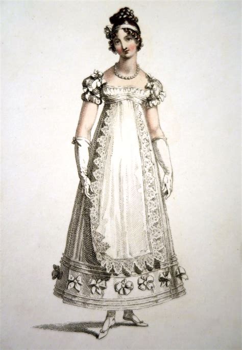 Empire Regency Epochs Of Fashion Ladies Costume Through The Ages