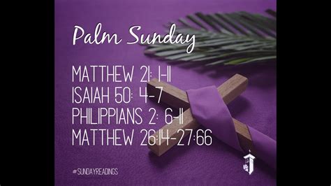 Palm Sunday April 5 2020 Youtube