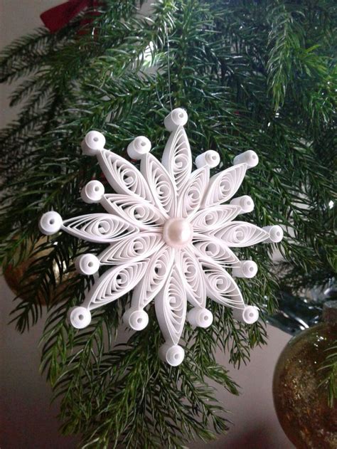 Snowflake Quillin Paper Paper Quilling Patterns Quilling Craft