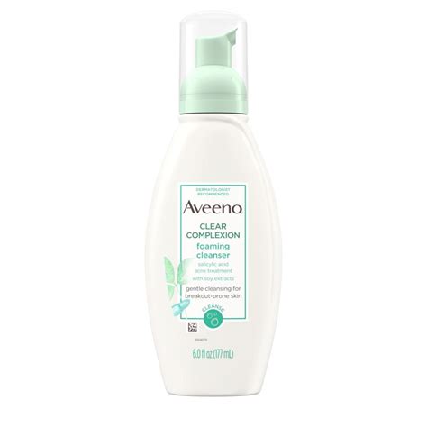 Yesstyle sources the face shop products from authorized distributors or wholesalers. Clear Complexion Foaming Facial Cleanser | AVEENO®