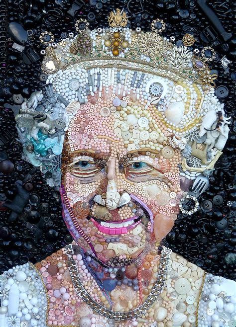 Iconic Portraits Re Created With Thousands Of Found Objects 1 Design
