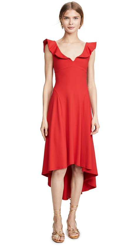 Susana Monaco Ruffle Strap Cutout Dress | SHOPBOP | New To Sale, Up to 70% on New Styles to Sale ...