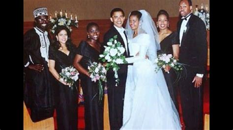 Throwback Thursday Barack And Michelle Obama Wedding Photos And More