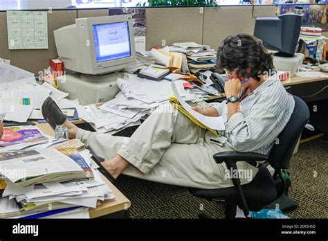 Desks Desk Cluttered Messy Journalism Journalists Journalist Reporting