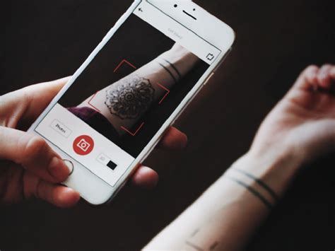 Now You Can Live Preview Tattoos On Your Skin With Your Smartphone