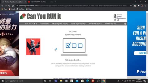 CAN MY PC RUN VALORANT| VALORANT HIGHLY COMPRESSED | BAD BOY SWAP - YouTube