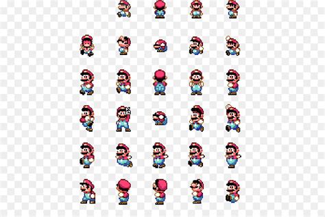Super Mario Bros Character Sprites