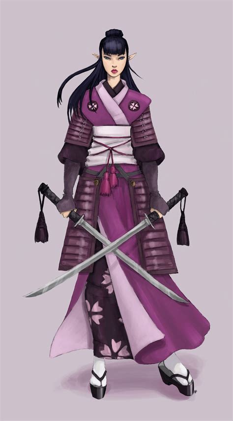 Female Samurai Warrior Woman Japanese Warrior