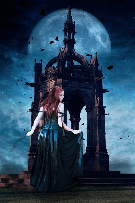 The Night By Elle124 On Deviantart Gothic Fantasy Art Beautiful Dark